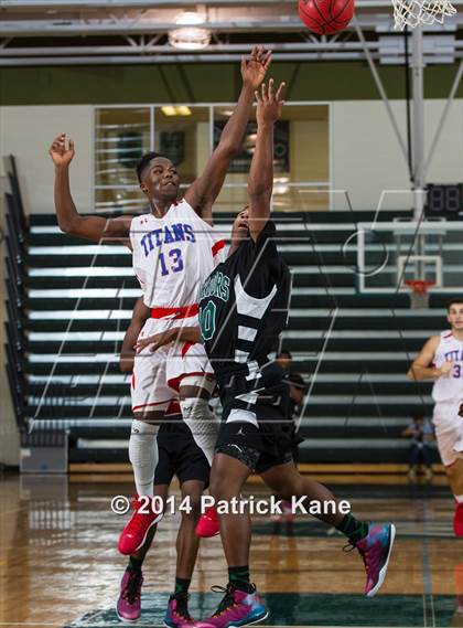 Thumbnail 1 in T.C. Williams vs. Kecoughtan (George Long Holiday Hoops Tournament) photogallery.