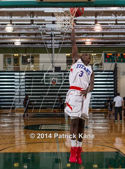 Thumbnail 2 in T.C. Williams vs. Kecoughtan (George Long Holiday Hoops Tournament) photogallery.