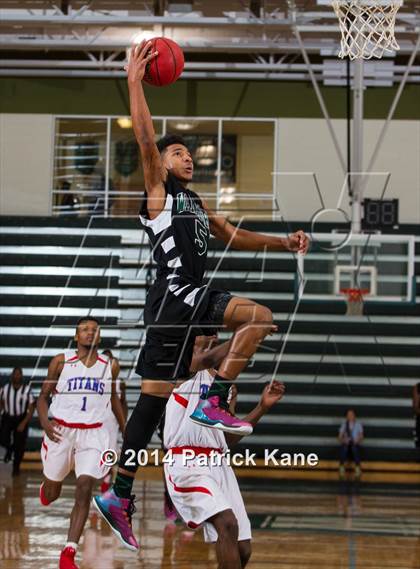 Thumbnail 2 in T.C. Williams vs. Kecoughtan (George Long Holiday Hoops Tournament) photogallery.