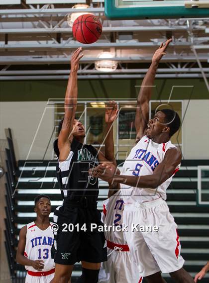 Thumbnail 1 in T.C. Williams vs. Kecoughtan (George Long Holiday Hoops Tournament) photogallery.