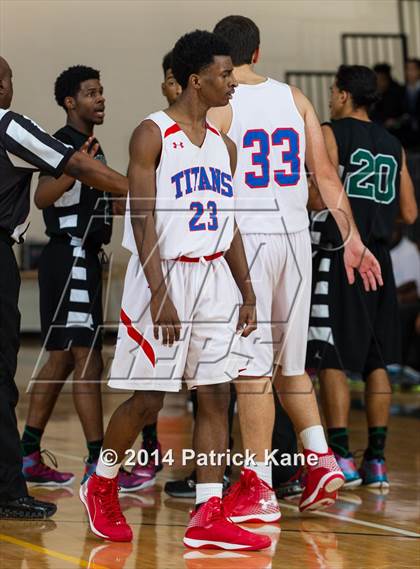 Thumbnail 2 in T.C. Williams vs. Kecoughtan (George Long Holiday Hoops Tournament) photogallery.