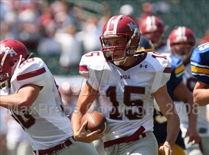 Thumbnail 1 in Montgomery Bell Academy vs. Archbishop Moeller (Kirk Herbstreit Varsity Football Series) photogallery.