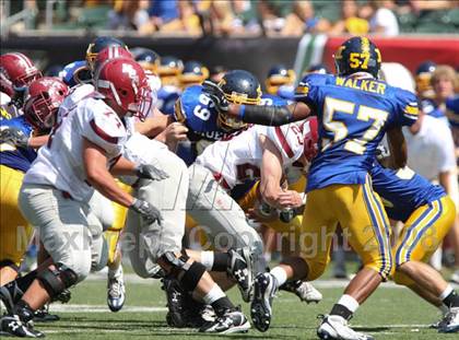 Thumbnail 3 in Montgomery Bell Academy vs. Archbishop Moeller (Kirk Herbstreit Varsity Football Series) photogallery.