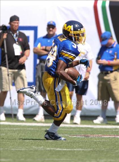 Thumbnail 2 in Montgomery Bell Academy vs. Archbishop Moeller (Kirk Herbstreit Varsity Football Series) photogallery.