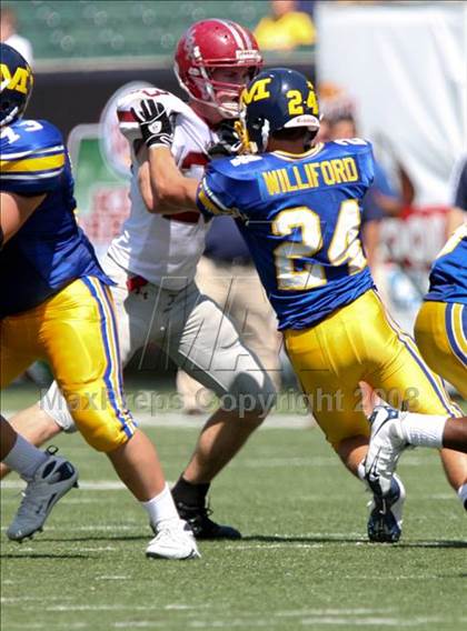 Thumbnail 2 in Montgomery Bell Academy vs. Archbishop Moeller (Kirk Herbstreit Varsity Football Series) photogallery.
