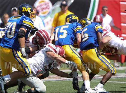 Thumbnail 2 in Montgomery Bell Academy vs. Archbishop Moeller (Kirk Herbstreit Varsity Football Series) photogallery.