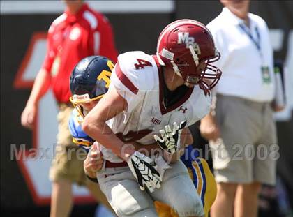 Thumbnail 3 in Montgomery Bell Academy vs. Archbishop Moeller (Kirk Herbstreit Varsity Football Series) photogallery.