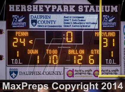 Thumbnail 3 in Big 33 Football Classic (Maryland vs. Pennsylvania) photogallery.