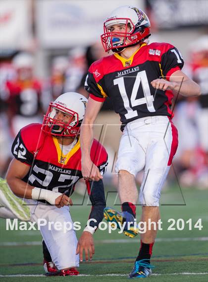 Thumbnail 1 in Big 33 Football Classic (Maryland vs. Pennsylvania) photogallery.