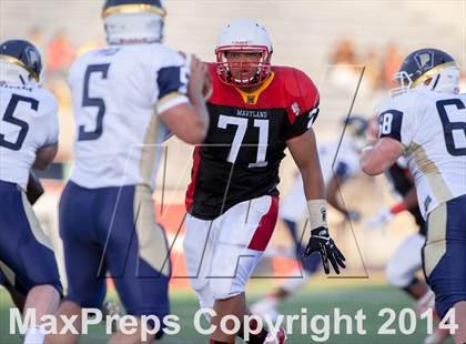 Thumbnail 1 in Big 33 Football Classic (Maryland vs. Pennsylvania) photogallery.