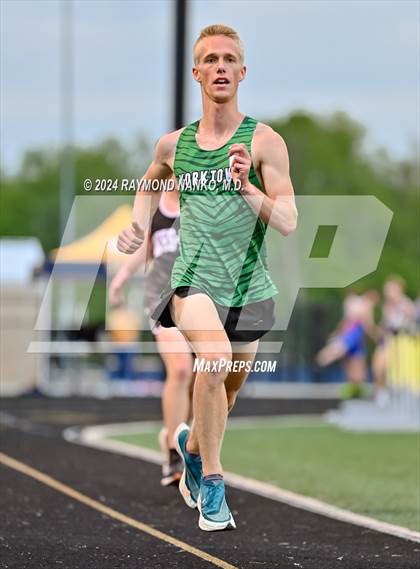 Thumbnail 1 in IHSAA Delta Sectionals (3200 Meter)  photogallery.