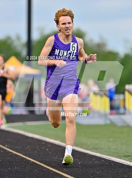 Thumbnail 3 in IHSAA Delta Sectionals (3200 Meter)  photogallery.