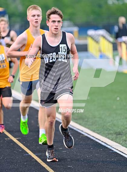 Thumbnail 2 in IHSAA Delta Sectionals (3200 Meter)  photogallery.