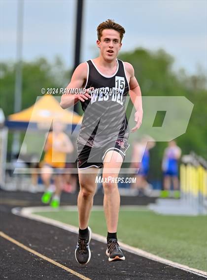Thumbnail 1 in IHSAA Delta Sectionals (3200 Meter)  photogallery.