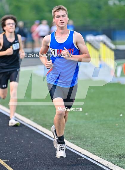 Thumbnail 2 in IHSAA Delta Sectionals (3200 Meter)  photogallery.