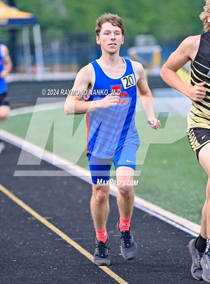 Thumbnail 2 in IHSAA Delta Sectionals (3200 Meter)  photogallery.