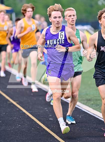 Thumbnail 3 in IHSAA Delta Sectionals (3200 Meter)  photogallery.
