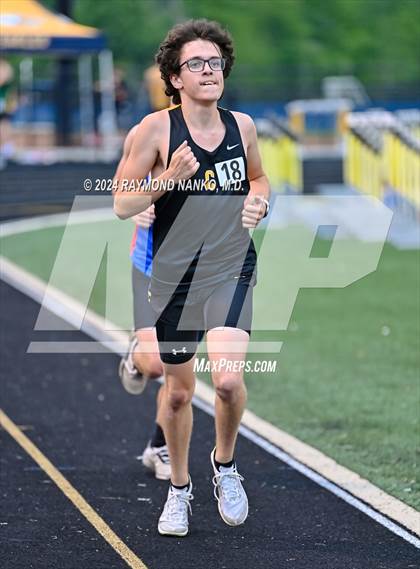 Thumbnail 2 in IHSAA Delta Sectionals (3200 Meter)  photogallery.