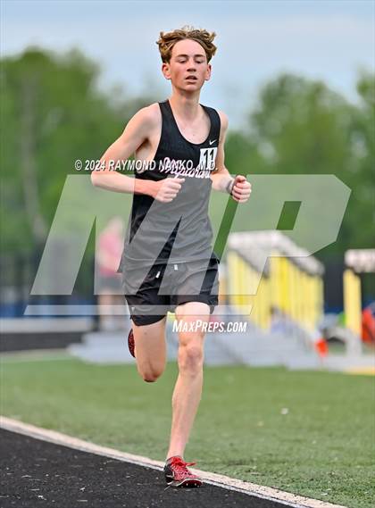 Thumbnail 2 in IHSAA Delta Sectionals (3200 Meter)  photogallery.