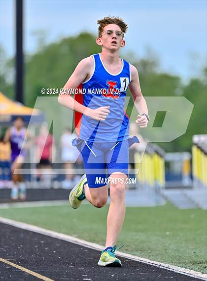 Thumbnail 1 in IHSAA Delta Sectionals (3200 Meter)  photogallery.