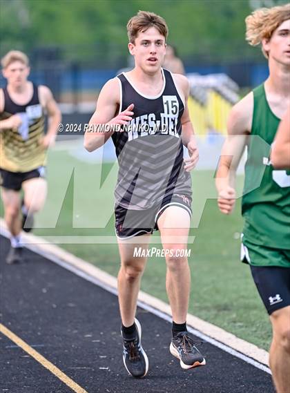 Thumbnail 2 in IHSAA Delta Sectionals (3200 Meter)  photogallery.