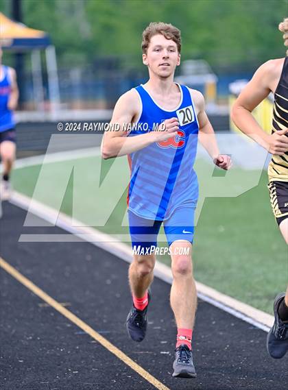 Thumbnail 3 in IHSAA Delta Sectionals (3200 Meter)  photogallery.