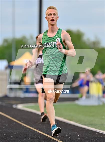 Thumbnail 2 in IHSAA Delta Sectionals (3200 Meter)  photogallery.