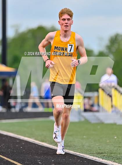 Thumbnail 2 in IHSAA Delta Sectionals (3200 Meter)  photogallery.