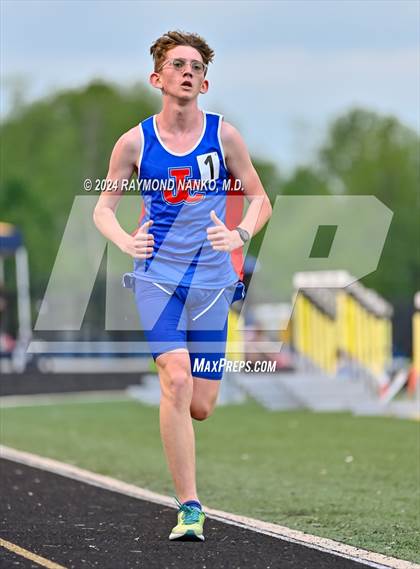 Thumbnail 1 in IHSAA Delta Sectionals (3200 Meter)  photogallery.