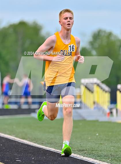 Thumbnail 2 in IHSAA Delta Sectionals (3200 Meter)  photogallery.