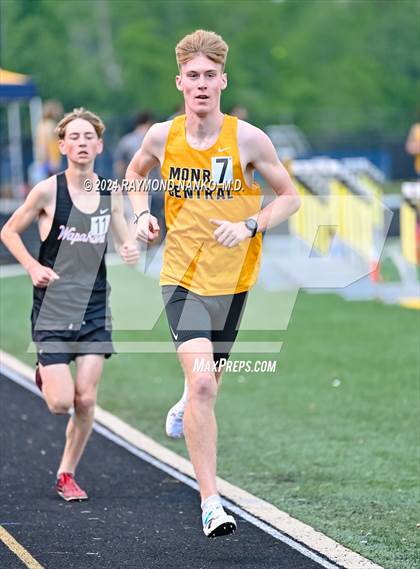 Thumbnail 2 in IHSAA Delta Sectionals (3200 Meter)  photogallery.
