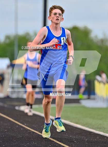 Thumbnail 1 in IHSAA Delta Sectionals (3200 Meter)  photogallery.