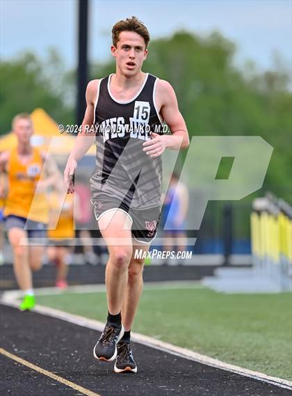 Thumbnail 3 in IHSAA Delta Sectionals (3200 Meter)  photogallery.