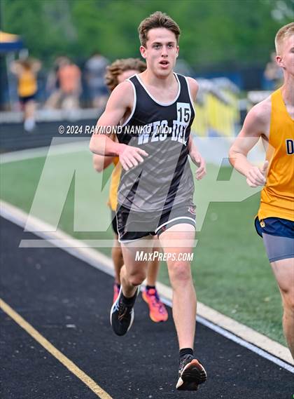 Thumbnail 2 in IHSAA Delta Sectionals (3200 Meter)  photogallery.