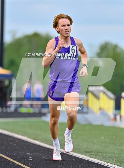 Thumbnail 2 in IHSAA Delta Sectionals (3200 Meter)  photogallery.