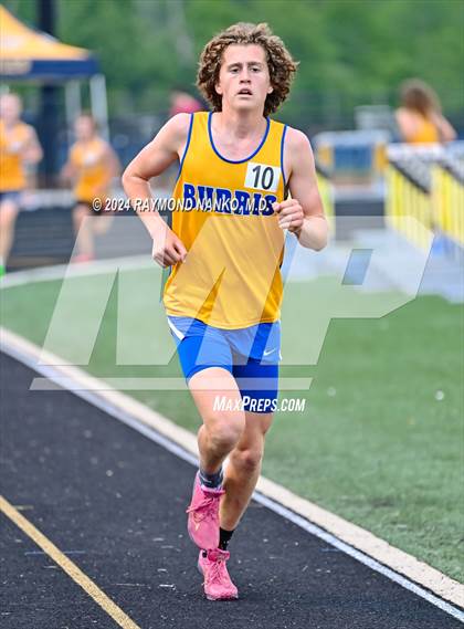 Thumbnail 1 in IHSAA Delta Sectionals (3200 Meter)  photogallery.