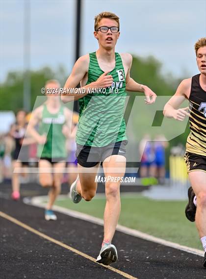 Thumbnail 1 in IHSAA Delta Sectionals (3200 Meter)  photogallery.