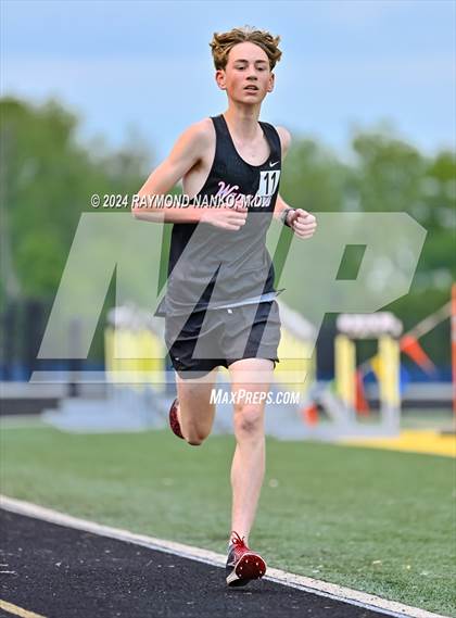Thumbnail 2 in IHSAA Delta Sectionals (3200 Meter)  photogallery.
