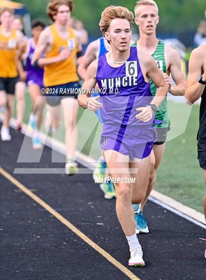 Thumbnail 1 in IHSAA Delta Sectionals (3200 Meter)  photogallery.