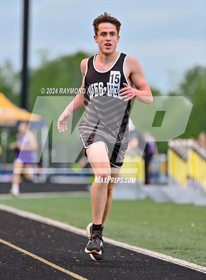 Thumbnail 3 in IHSAA Delta Sectionals (3200 Meter)  photogallery.