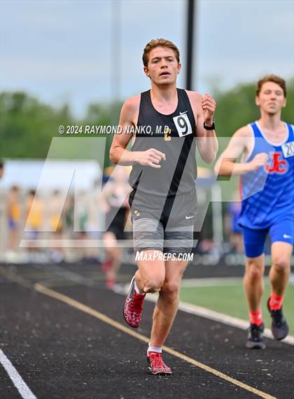 Thumbnail 3 in IHSAA Delta Sectionals (3200 Meter)  photogallery.