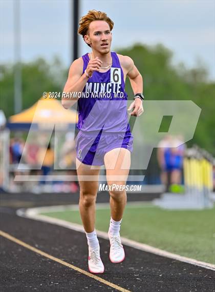 Thumbnail 1 in IHSAA Delta Sectionals (3200 Meter)  photogallery.