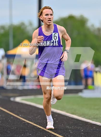 Thumbnail 3 in IHSAA Delta Sectionals (3200 Meter)  photogallery.