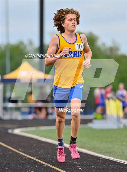 Thumbnail 3 in IHSAA Delta Sectionals (3200 Meter)  photogallery.