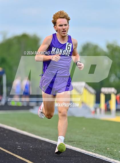 Thumbnail 1 in IHSAA Delta Sectionals (3200 Meter)  photogallery.