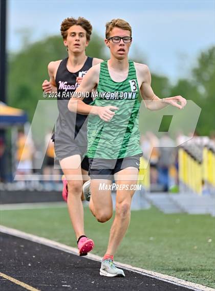 Thumbnail 2 in IHSAA Delta Sectionals (3200 Meter)  photogallery.