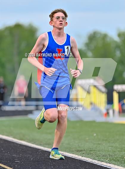 Thumbnail 1 in IHSAA Delta Sectionals (3200 Meter)  photogallery.