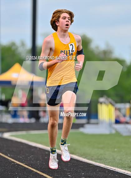 Thumbnail 1 in IHSAA Delta Sectionals (3200 Meter)  photogallery.