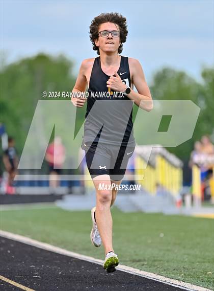 Thumbnail 2 in IHSAA Delta Sectionals (3200 Meter)  photogallery.