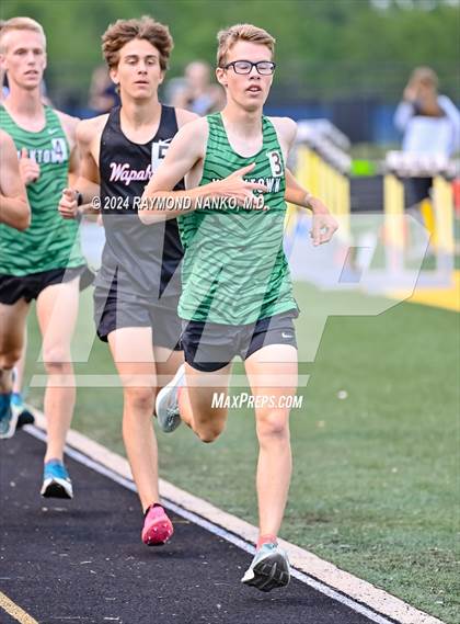 Thumbnail 2 in IHSAA Delta Sectionals (3200 Meter)  photogallery.